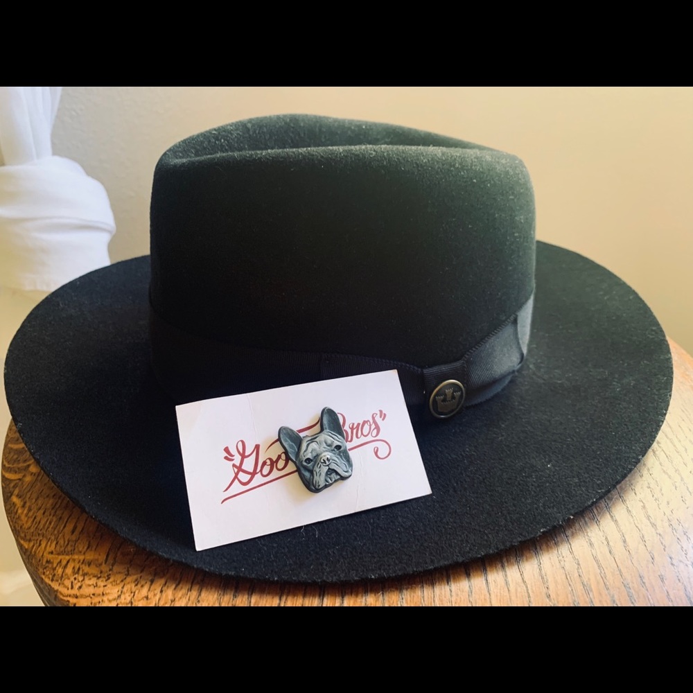 Goorin Brothers black wool hat M